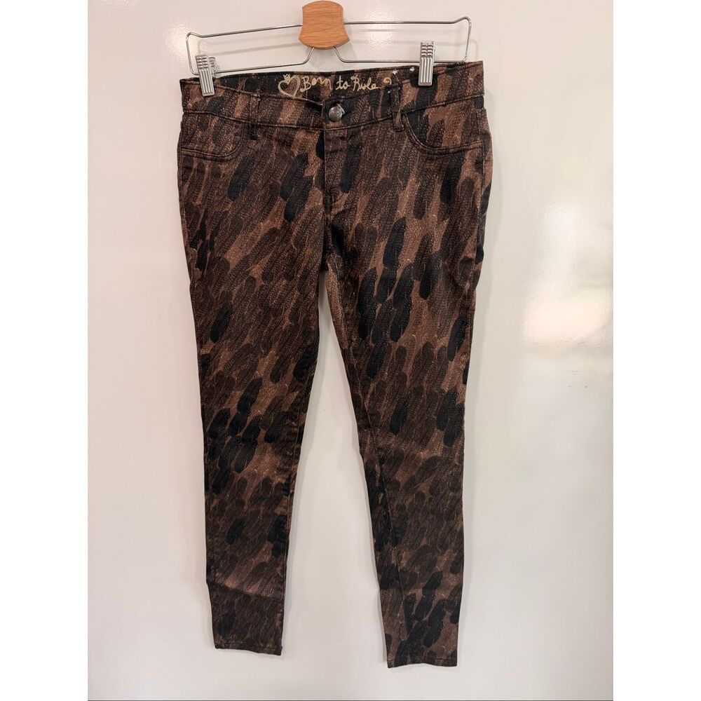 Princess Vera Wang Y2K Animal‎ Print Skinny Jean